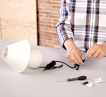 reparer un luminaire